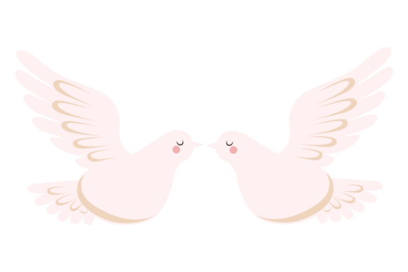 Download Dove Couple Icon. Romantic Wedding Bird - Dove Collection